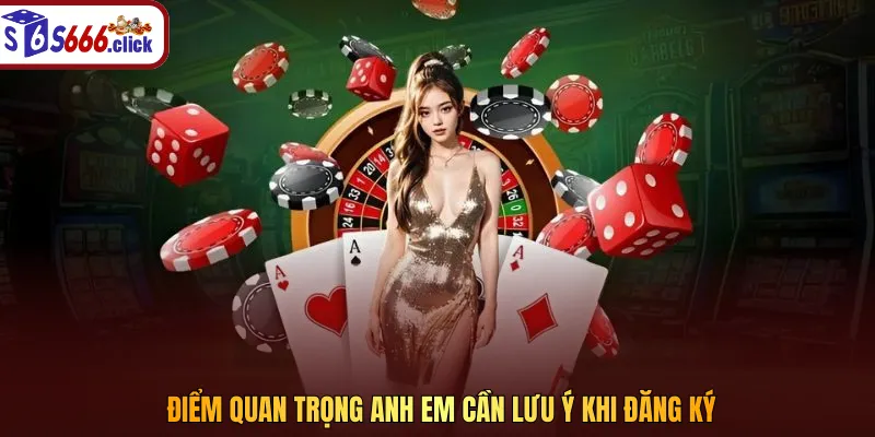 Chú ý một số điểm quan trọng để quá trình tạo tài khoản nhanh chóng